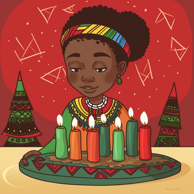 Cartoon-Kwanzaa