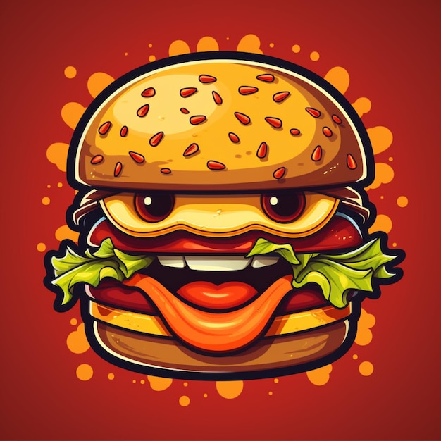 Cartoon-Logo-Burger