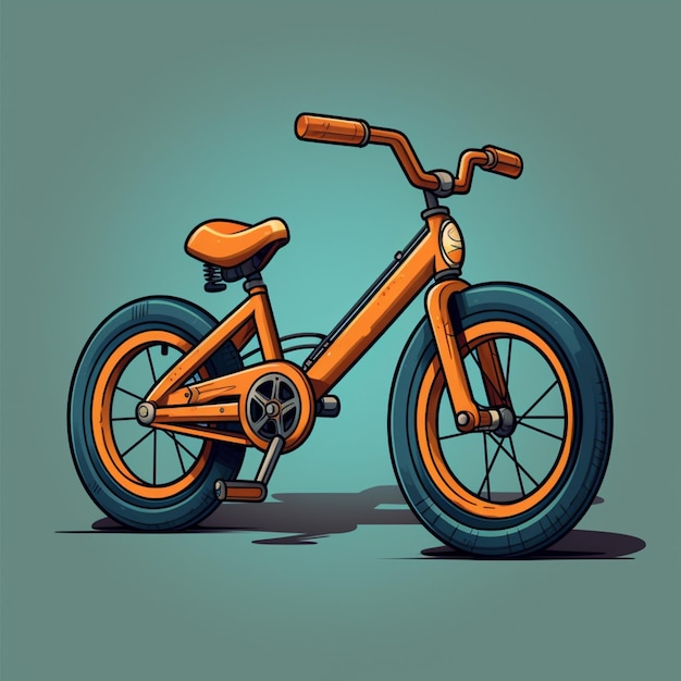 Cartoon-Logo-Fahrrad