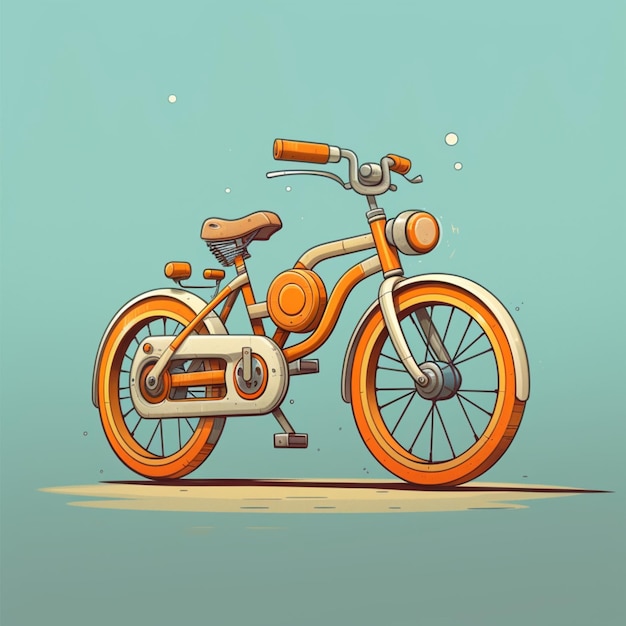Cartoon-Logo-Fahrrad