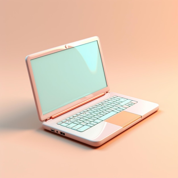 Cartoon-PC-Computer 3d