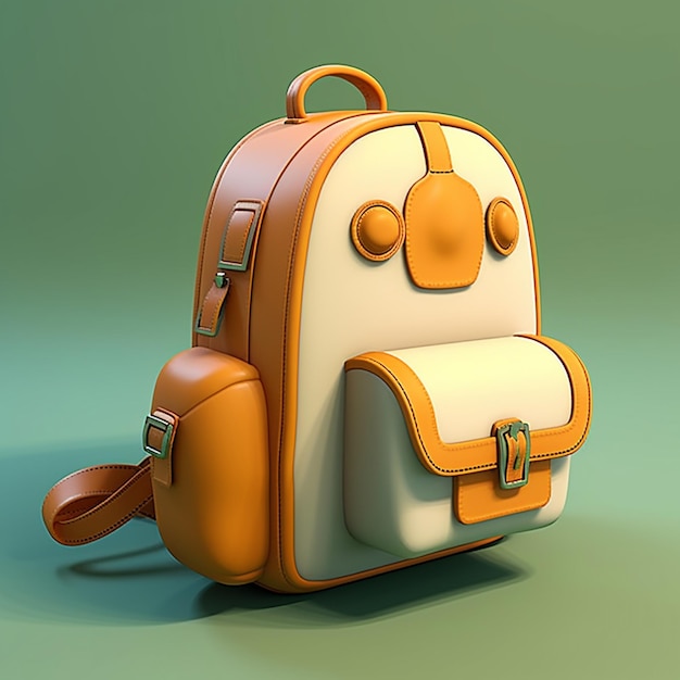 Cartoon-Rucksack 3d