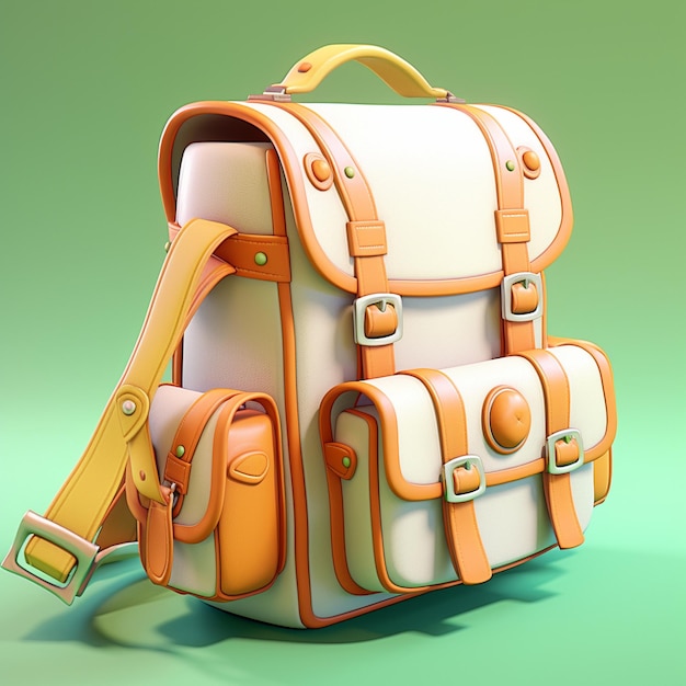 Cartoon-Rucksack 3d