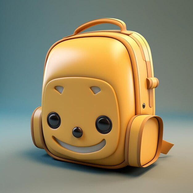 Cartoon-Rucksack 3d