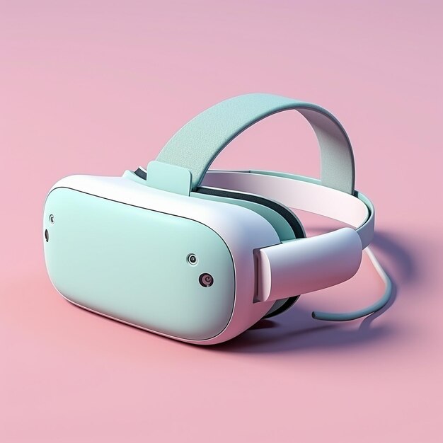 Cartoon-Virtual-Reality-Headset 3d