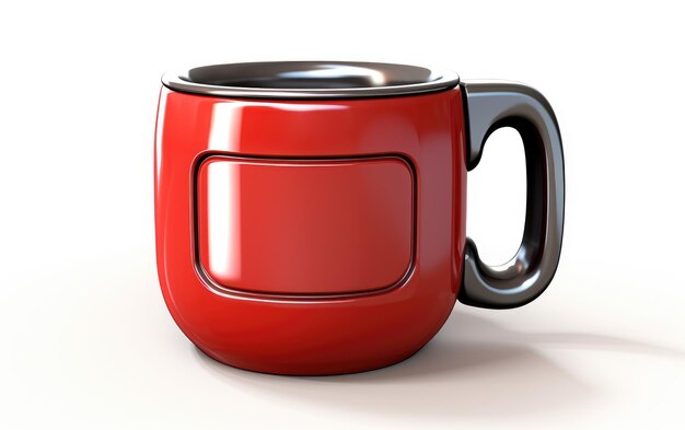 Cartoonish Charm Solo Mug auf weißem Hintergrund