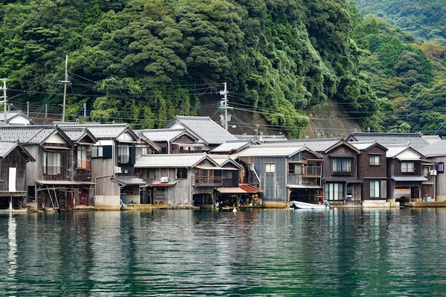 Casa de agua tradicional japonesa de Ine Cho