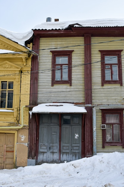 Casa antigua histórica. Nizhny Novgorod