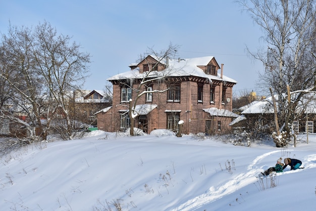 Casa antigua histórica. Nizhny Novgorod