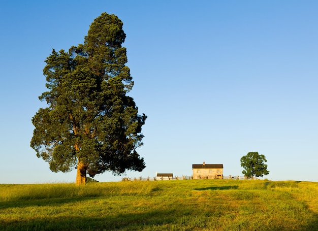 Casa Benjamin Chinn en el campo de batalla de Manassas