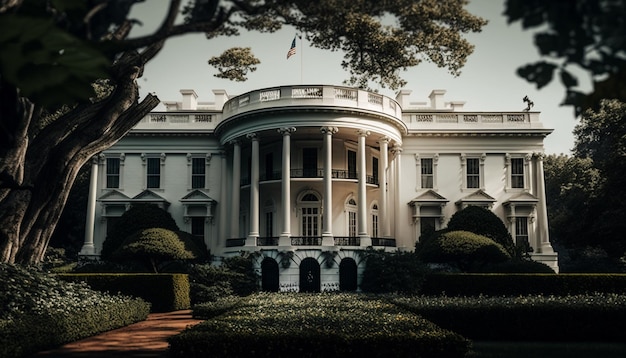 Casa Blanca en Washington America's Tourist Places