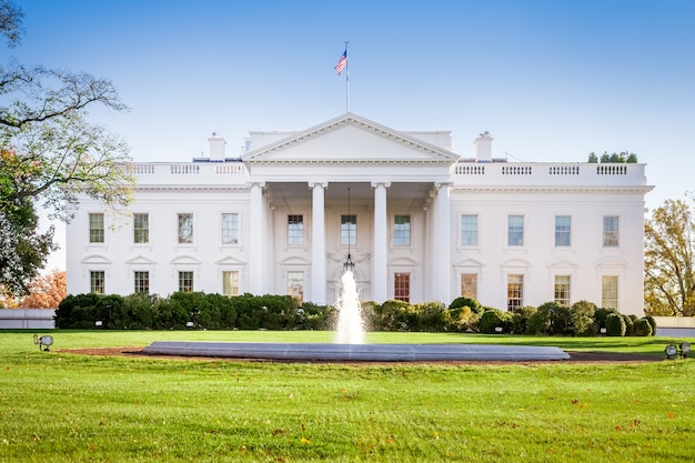 Foto la casa blanca en washington dc