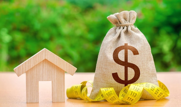 Casa y bolsa de dinero en dólares Valuación de propiedades Mantenimiento de edificios Cálculo de préstamos hipotecarios Tasación de bienes inmuebles Presupuesto Ingresos por alquileres Costo de los servicios públicos del hogar Eficiencia energética