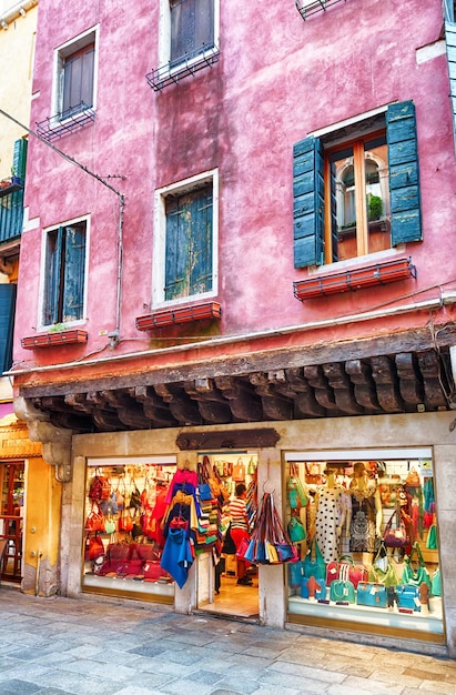 Casa bonita velha em Veneza Itália