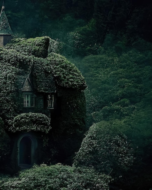 la casa en el bosque