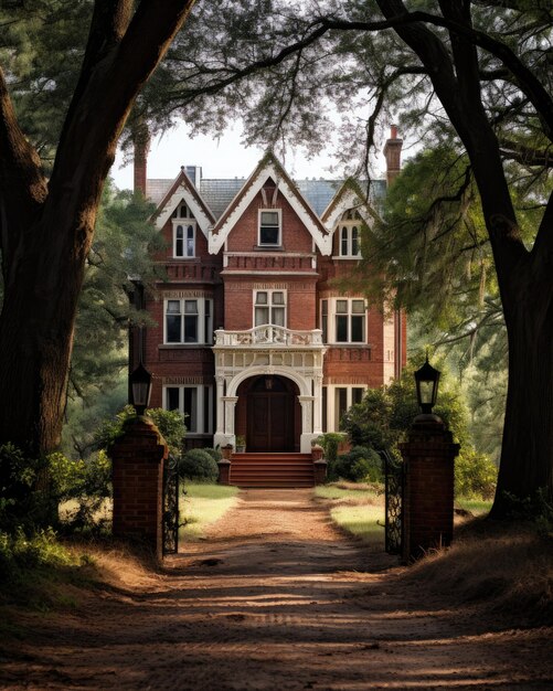 Una casa en el bosque