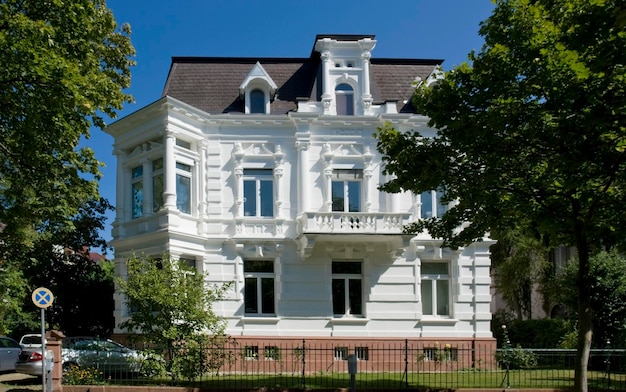 casa branca em Freiburg