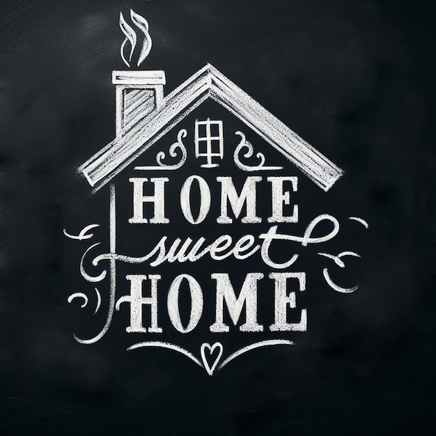 una casa con una casa en la parte superior de ella