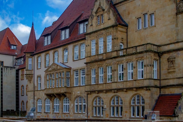 Casa en la ciudad alemana de Bielefeld foto de alta calidad