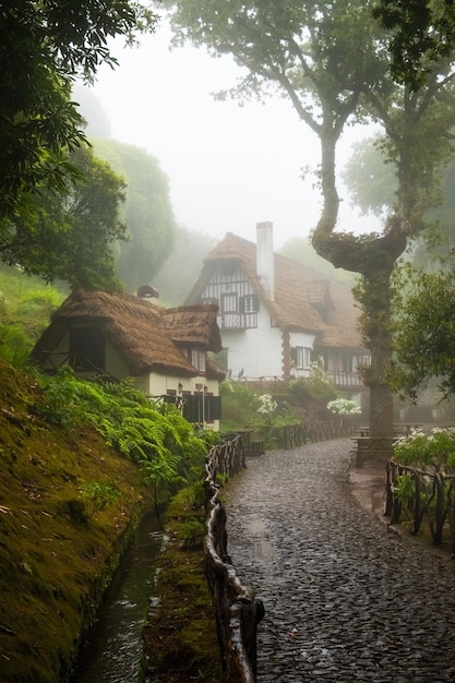 Foto casa como en un cuento de hadas