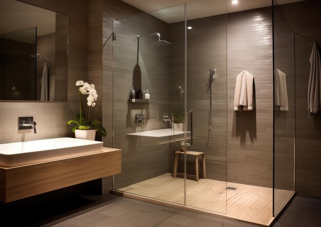 casa de banho 3D moderno