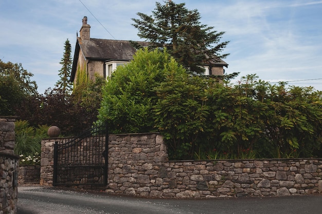 Casa de campo na vila da Inglaterra