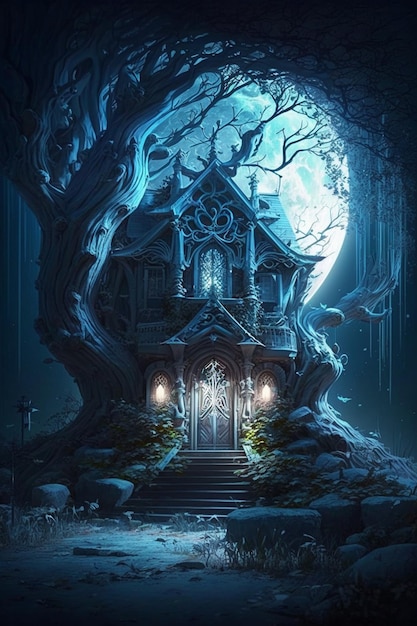 Casa de fantasia na floresta por pessoa