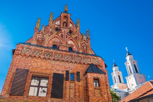 Casa de Perkunas em Kaunas Lituânia