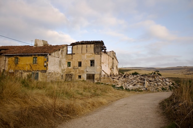 Foto casa demolida