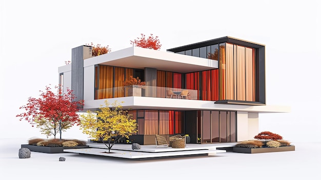 la casa esta diseñada por persona