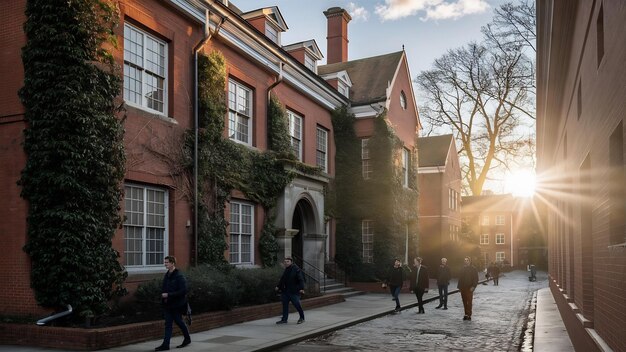 Foto la casa de dunster en cambridge, estados unidos