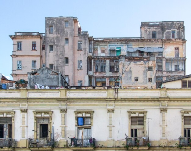 Casa em ruínas em Cuba