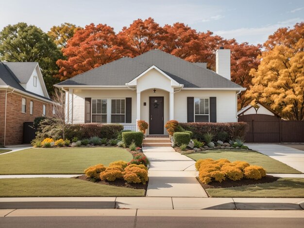 Casa con encanto suburbano en los suburbios de Dallas-Fort Worth