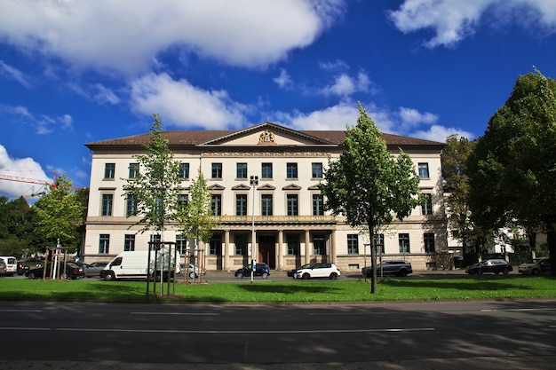 La casa de época en Hannover, Alemania