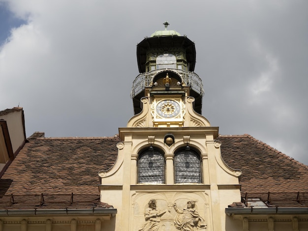 Casa histórica del glockenspiel de Graz Austria