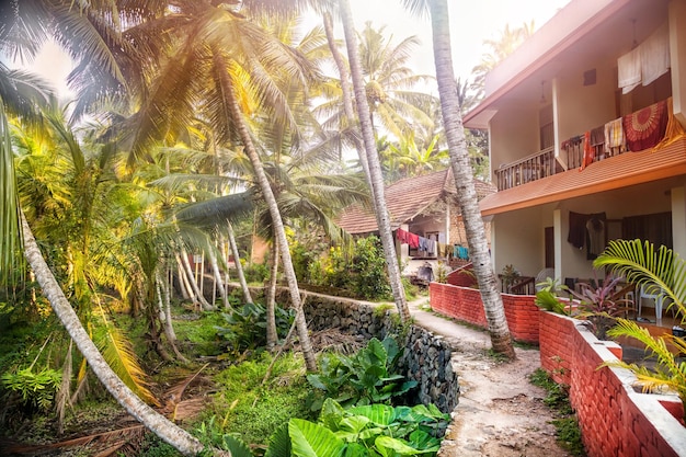 casa de huéspedes en el trópico