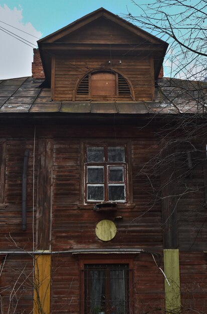 Casa de madera vieja. Nizhny Novgorod