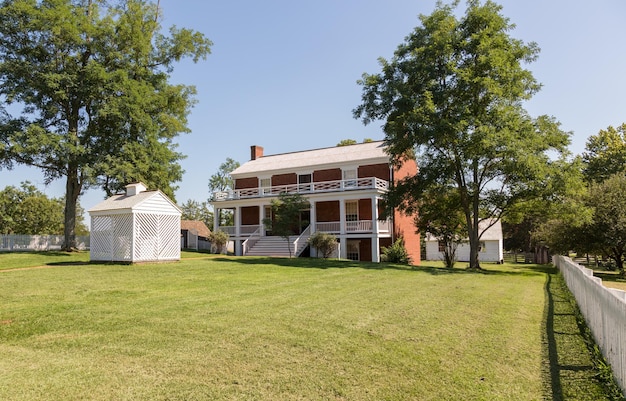 Casa McLean en el Parque Nacional Appomattox Court House