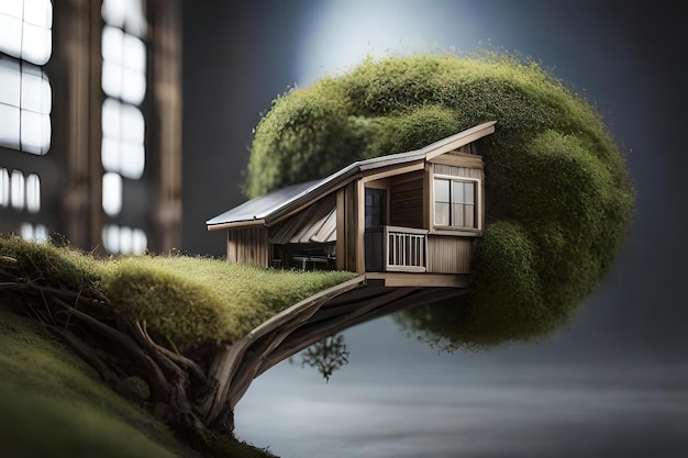 Una casa en miniatura