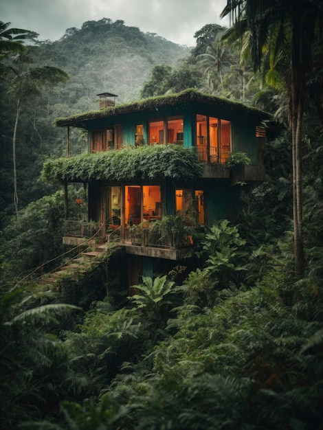 casa na selva