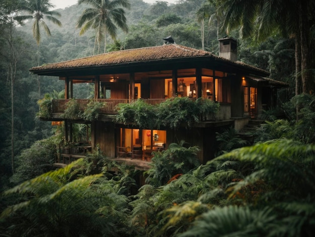 casa na selva