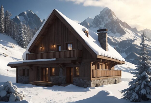 Casa nas montanhas
