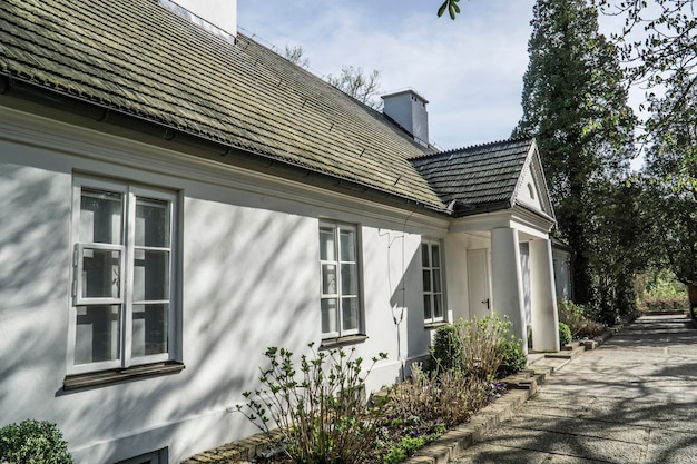Casa señorial en Zelazowa Wola, Polonia, lugar de nacimiento de Frederic Chopin