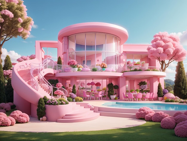 La casa de los sueños de Barbie