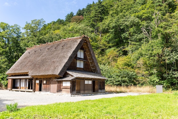 Casa tradicional japonesa en Shirakawa