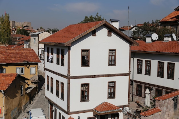 Casa tradicional turca na cidade de ancara