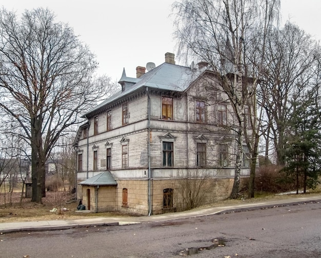 Casa velha em ruínas