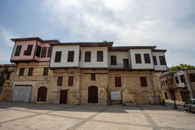 Casa velha histórica de Tarsus, Turquia. Foto do conceito de viagem.