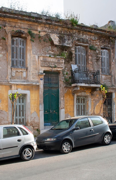 Casa velha tradicional na Grécia