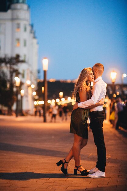 Casal em Budapeste